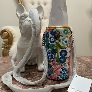 (MSRP $95) Kurt Geiger floral crossbody bottle bag - NWT